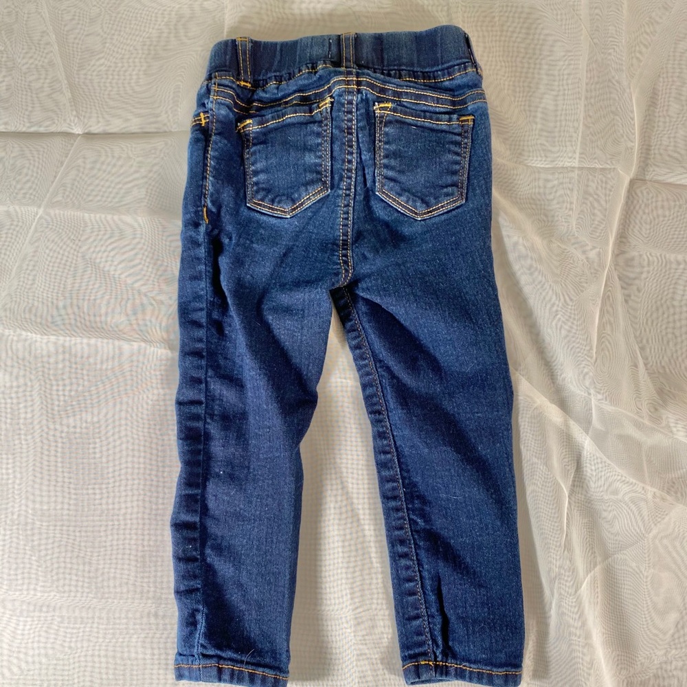 💋3/$10 Girls Baby Gap skinny jeans 2T - Picture 4 of 5